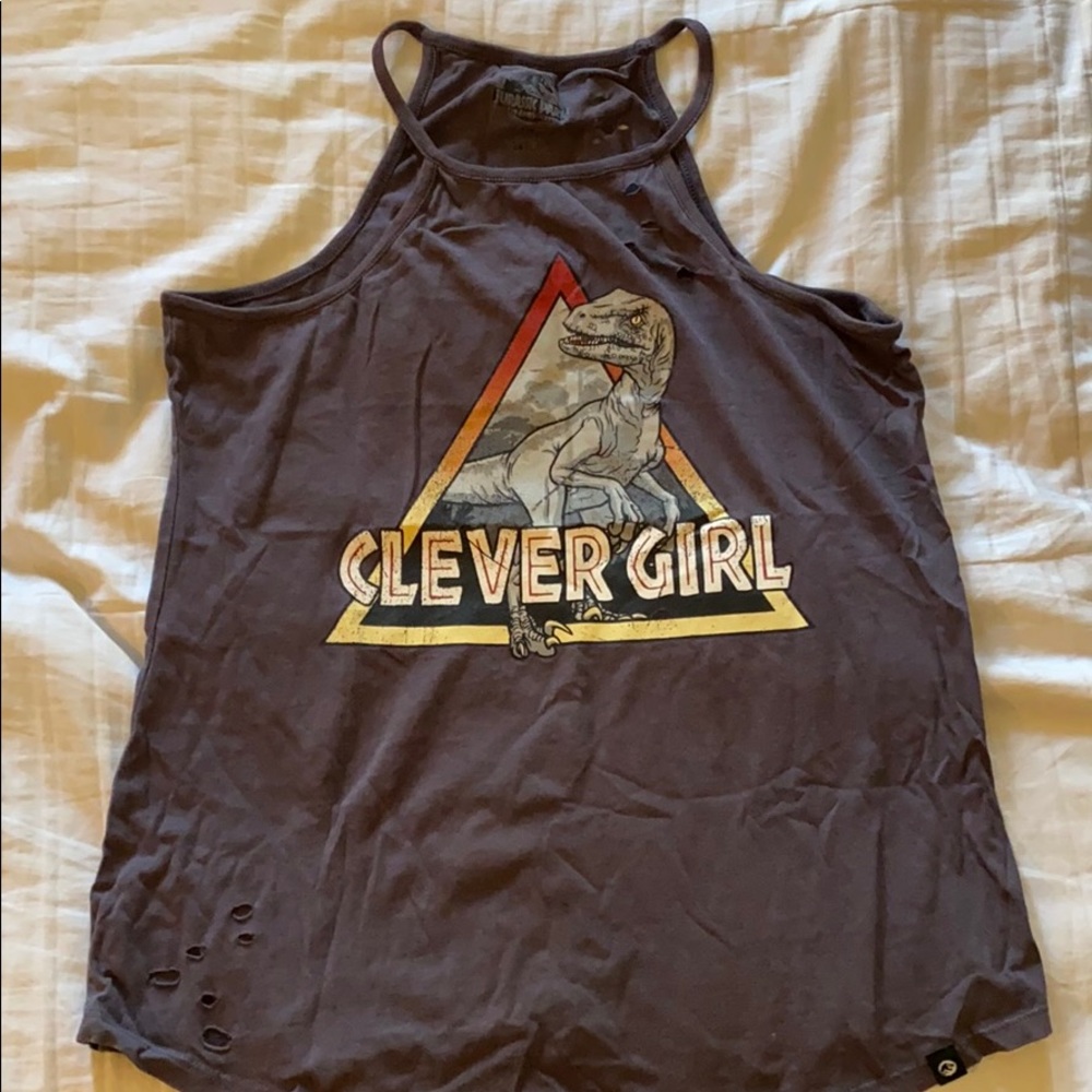 Jurassic Park Tank Top